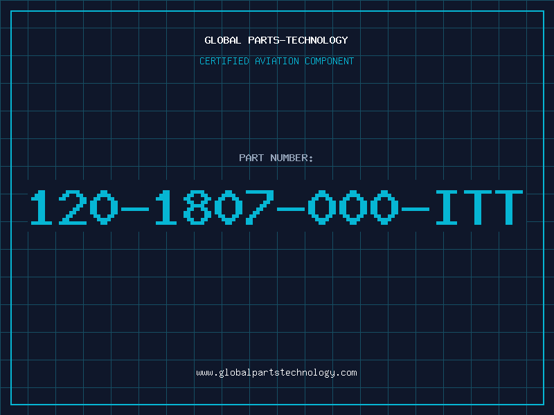 Aviation Part 120-1807-000-ITT