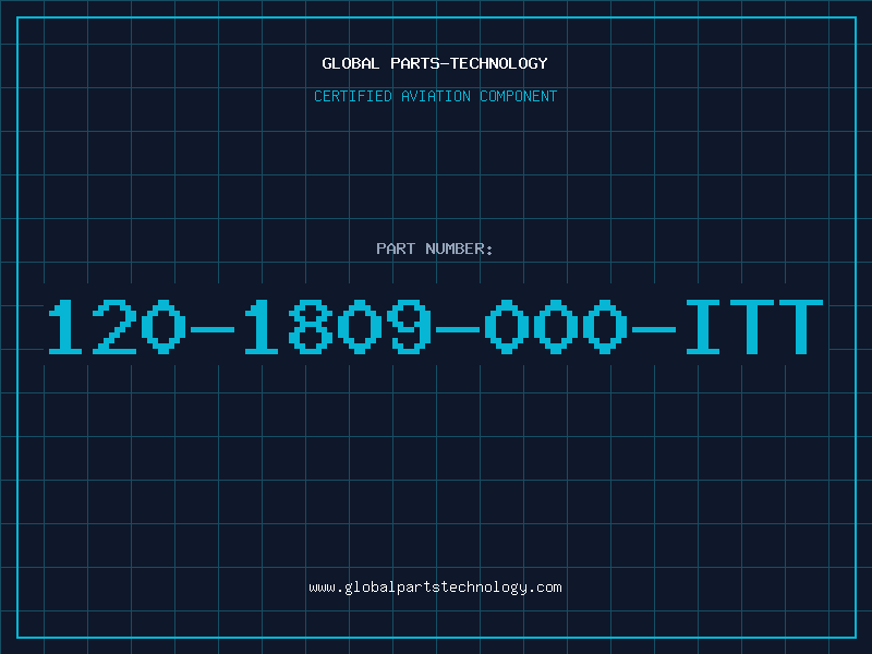 Aviation Part 120-1809-000-ITT