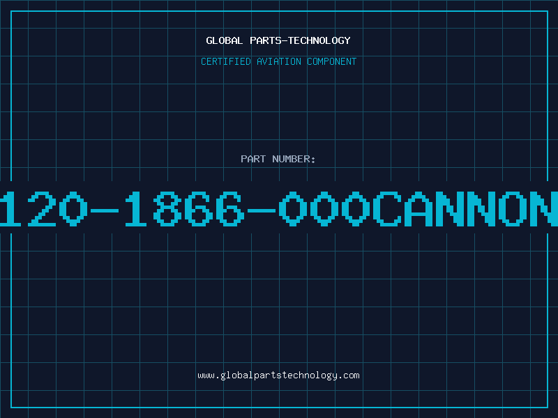 Aviation Part 120-1866-000CANNON
