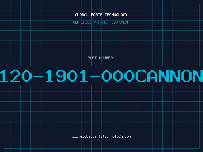 Aviation Part 120-1901-000Cannon
