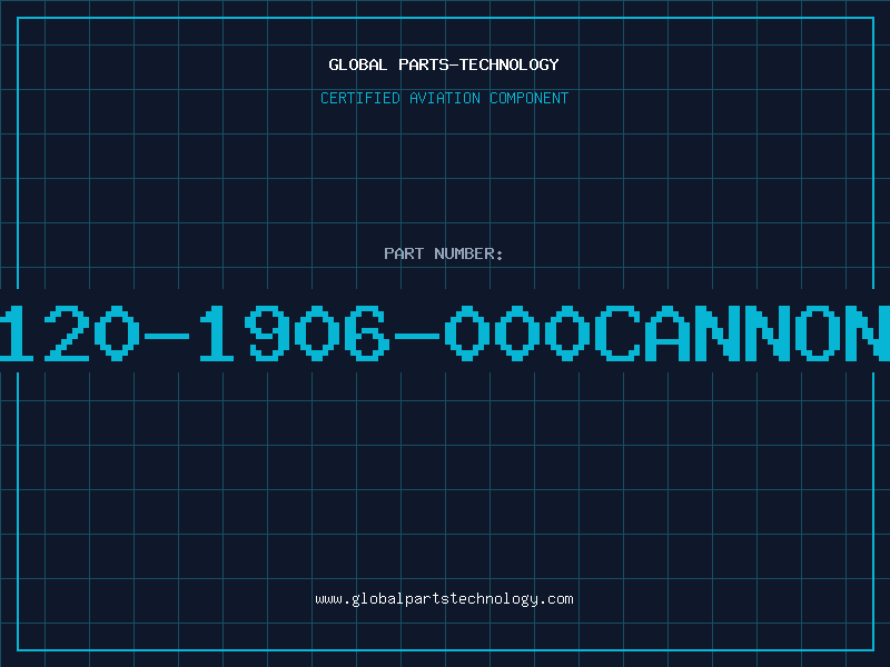 Aviation Part 120-1906-000Cannon