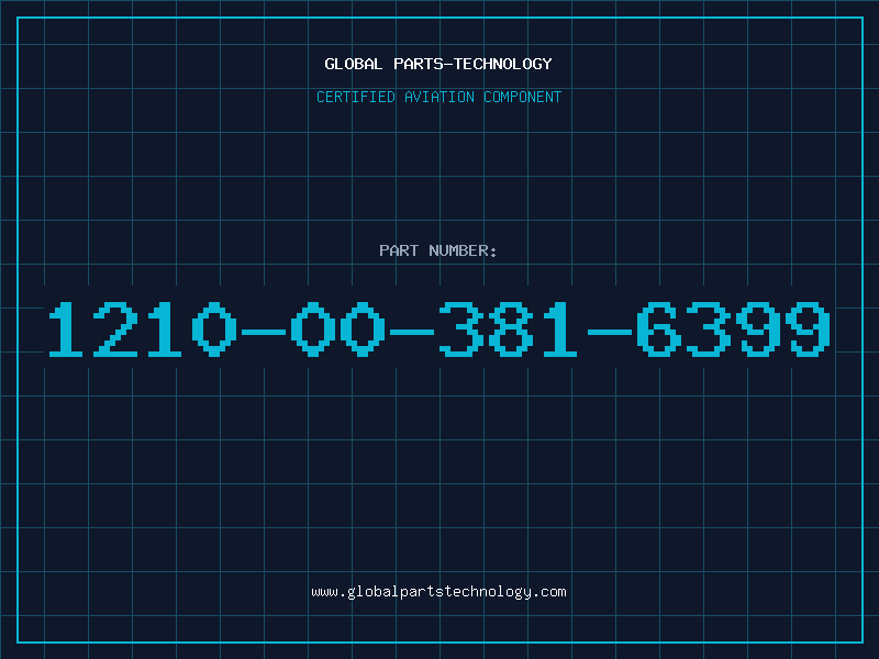 Aviation Part 1210-00-381-6399