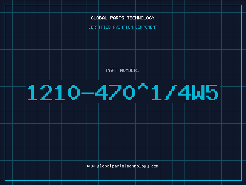 Aviation Part 1210-470^1/4W5