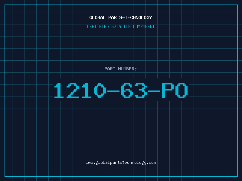 Aviation Part 1210-63-PO