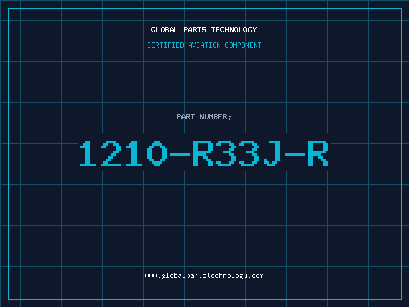 Aviation Part 1210-R33J-R