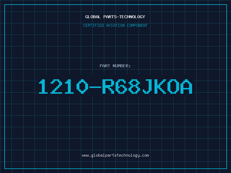 Aviation Part 1210-R68JKOA