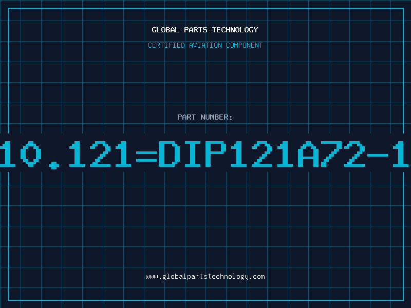 Aviation Part 1210.121=DIP121A72-12L