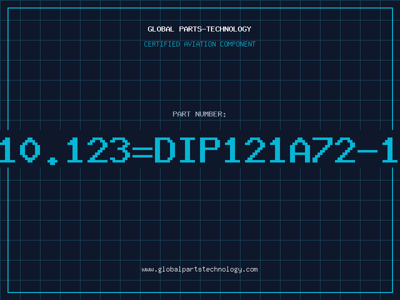 Aviation Part 1210.123=DIP121A72-12D