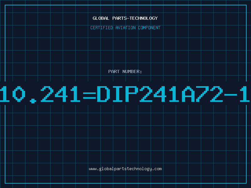 Aviation Part 1210.241=DIP241A72-12L