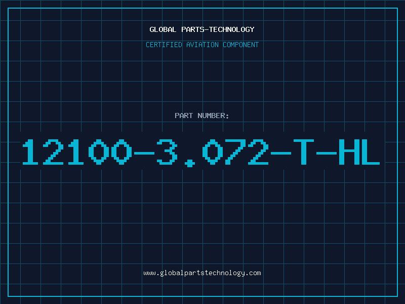 Aviation Part 12100-3.072-T-HL