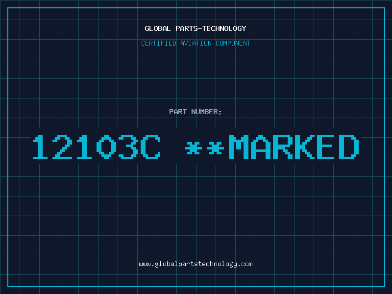 Aviation Part 12103C **MARKED