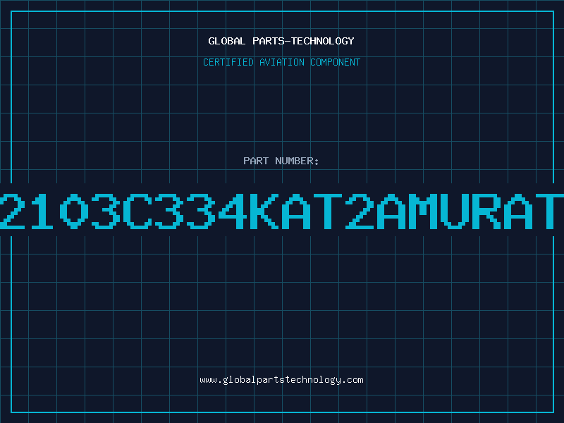 Aviation Part 12103C334KAT2AMURATA
