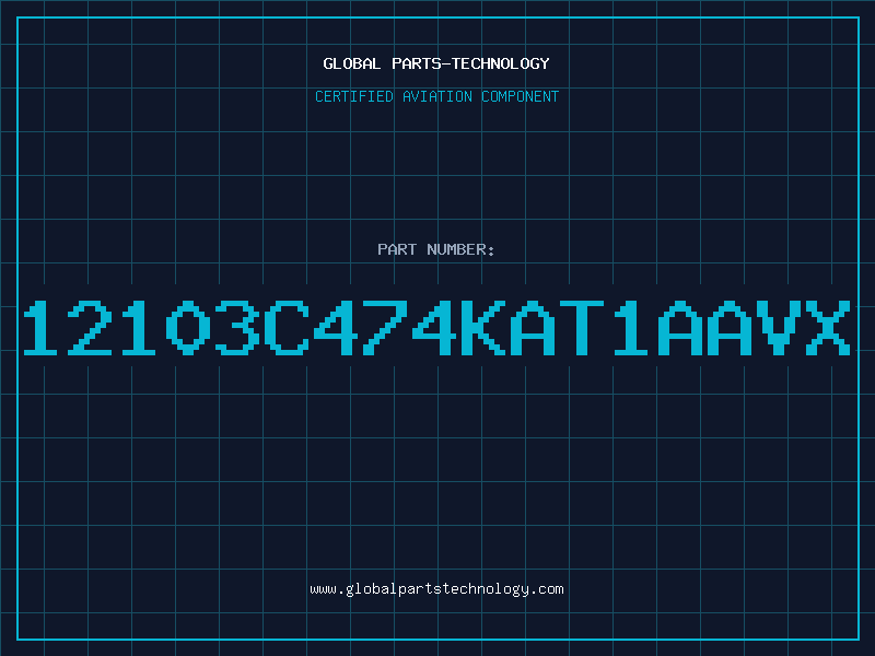 Aviation Part 12103C474KAT1AAVX