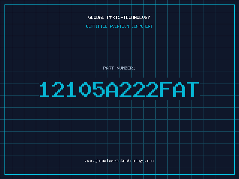 Aviation Part 12105A222FAT