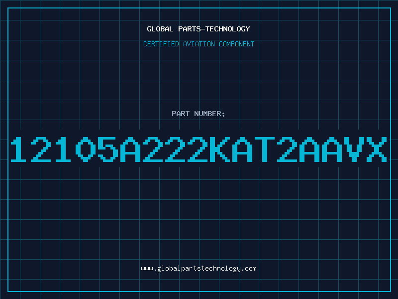 Aviation Part 12105A222KAT2AAVX