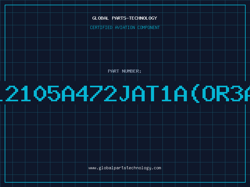 Aviation Part 12105A472JAT1AOR3A