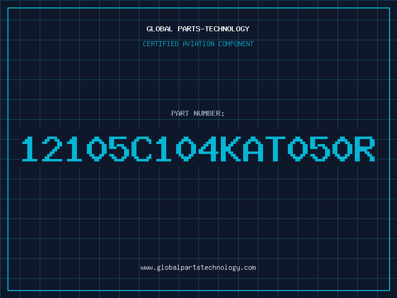 Aviation Part 12105C104KAT050R