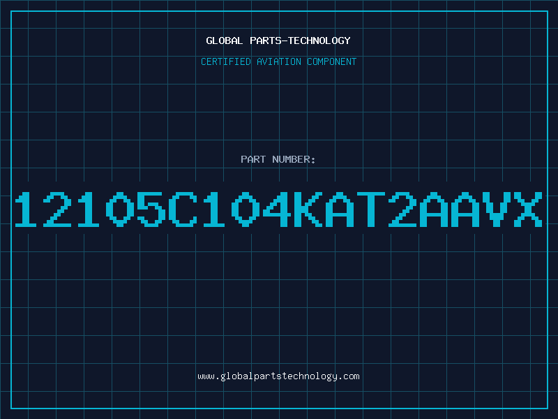 Aviation Part 12105C104KAT2AAVX
