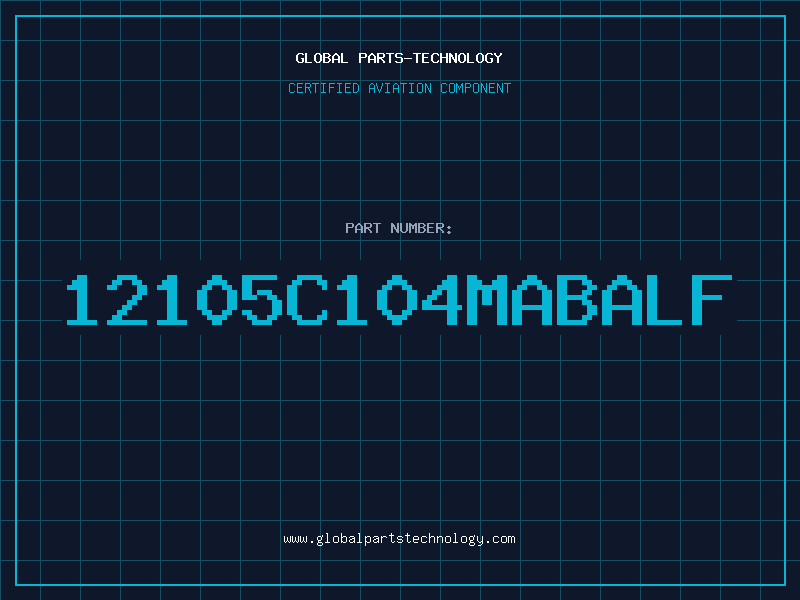 Aviation Part 12105C104MABALF