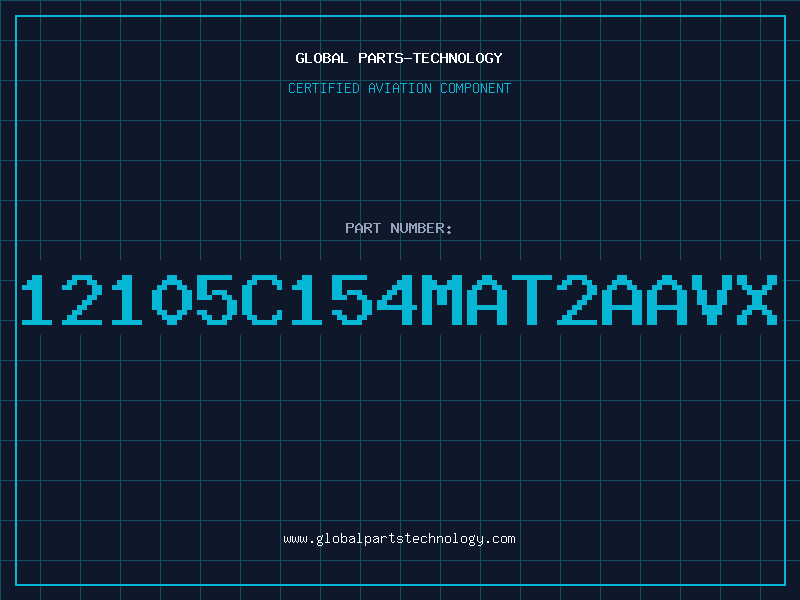 Aviation Part 12105C154MAT2AAVX