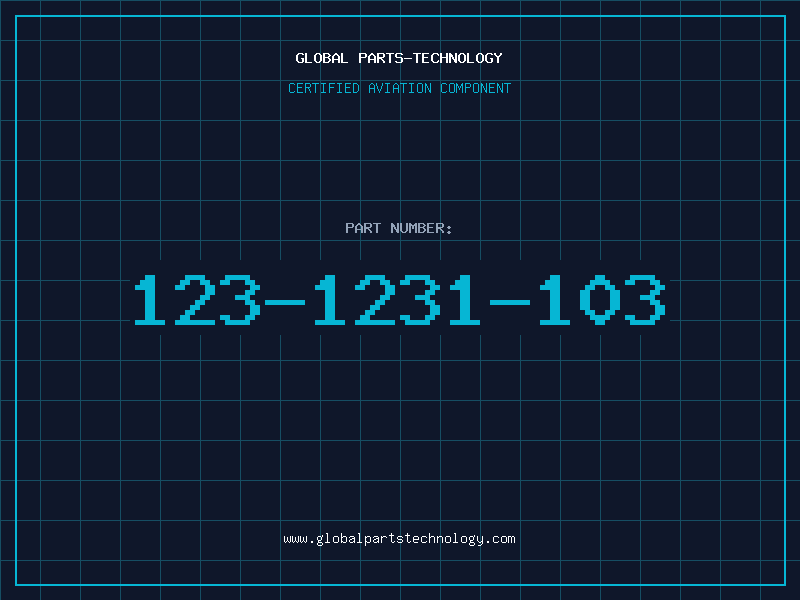 Aviation Part 123-1231-103