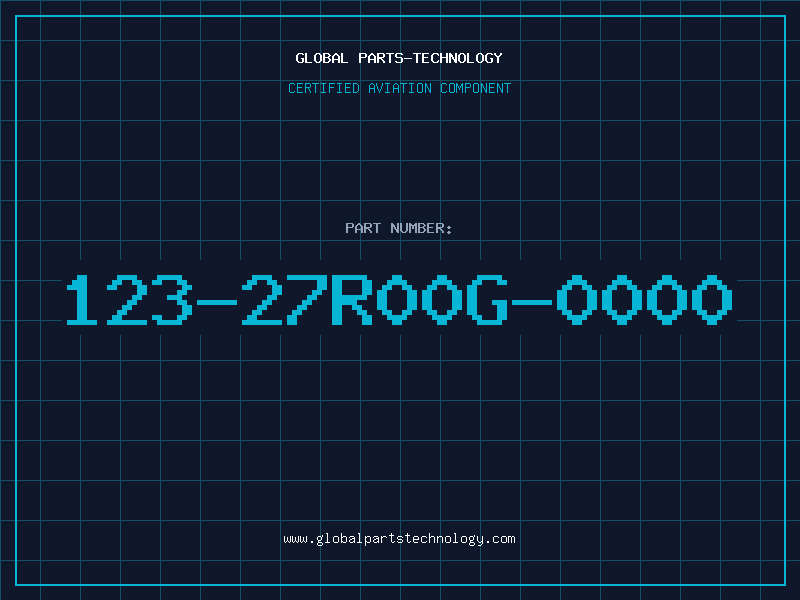 Aviation Part 123-27R00G-0000