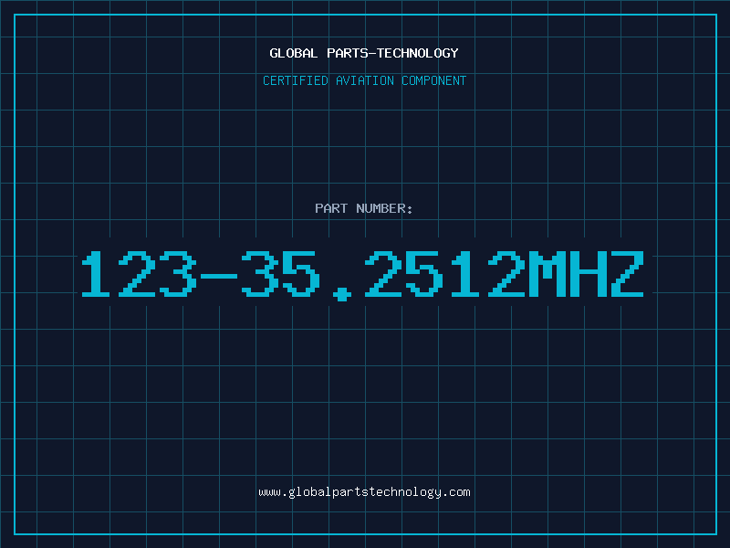 Aviation Part 123-35.2512MHZ