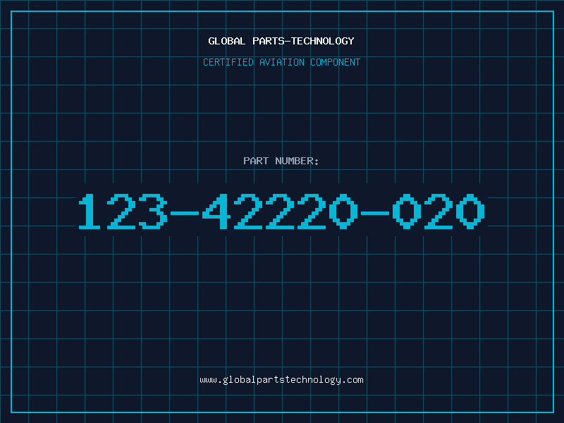 Aviation Part 123-42220-020
