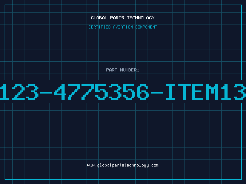 Aviation Part 123-4775356-ITEM13