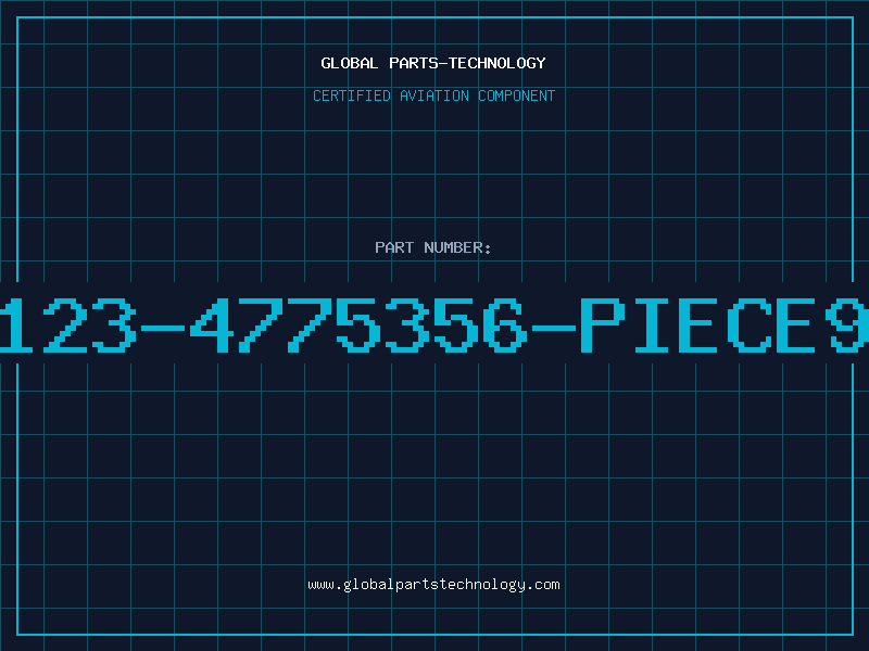 Aviation Part 123-4775356-PIECE9