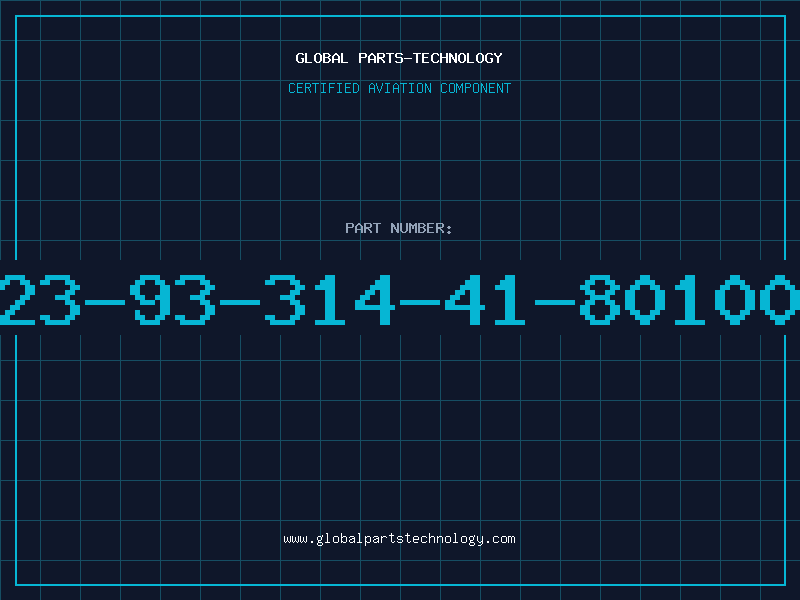 Aviation Part 123-93-314-41-801000