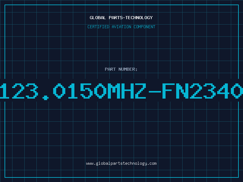 Aviation Part 123.0150MHZ-FN2340