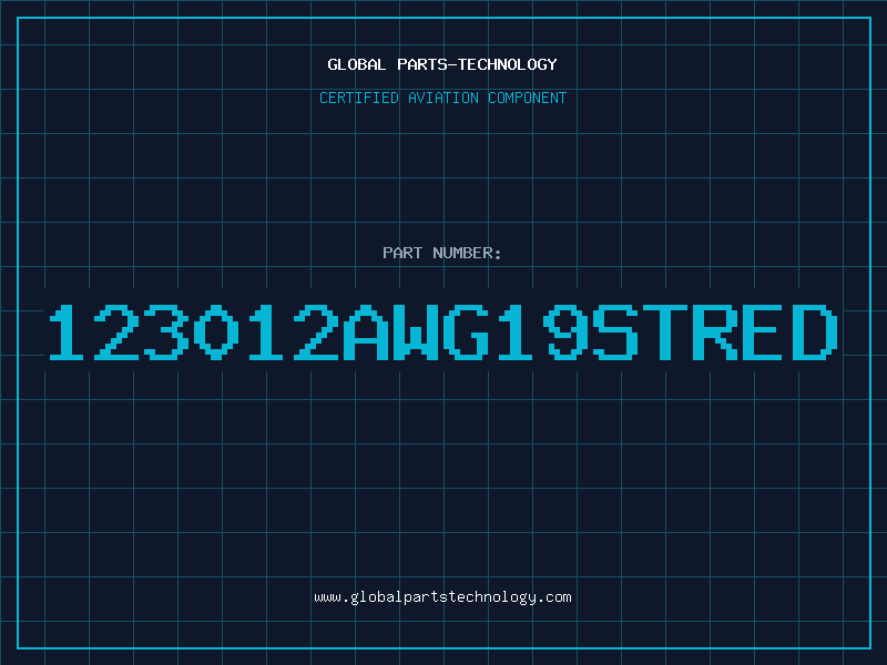 Aviation Part 123012AWG19STRED