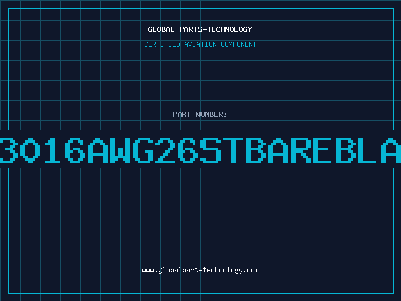 Aviation Part 123016AWG26STBAREBLACK