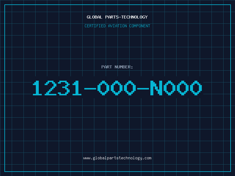 Aviation Part 1231-000-N000