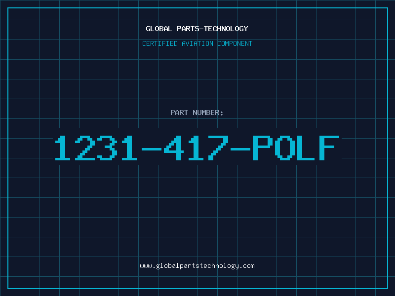 Aviation Part 1231-417-POLF