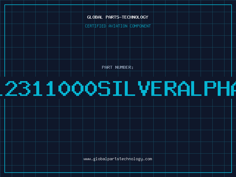 Aviation Part 12311000SILVERALPHA