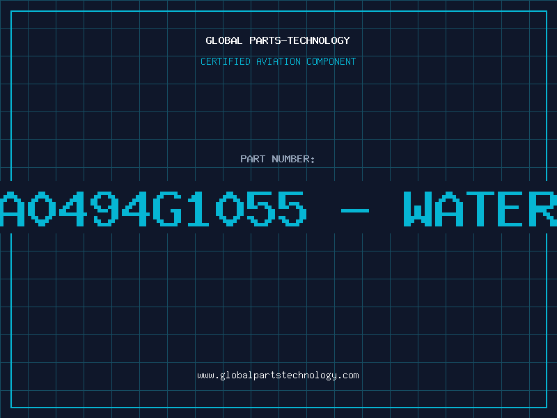 Aviation Part 12316A0494G1055 - WATER TANK