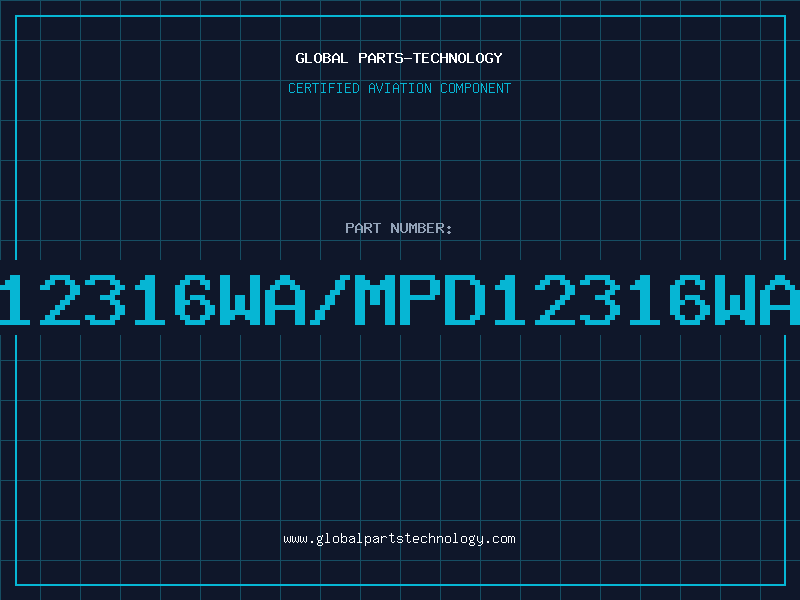 Aviation Part 12316WA/MPD12316WA