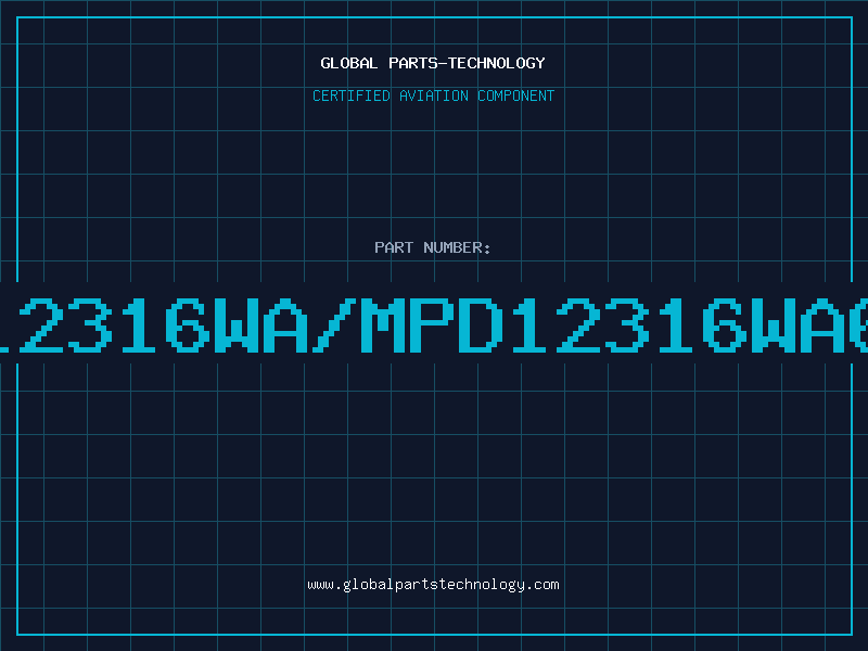 Aviation Part 12316WA/MPD12316WA6