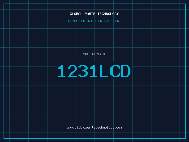 Aviation Part 1231LCD