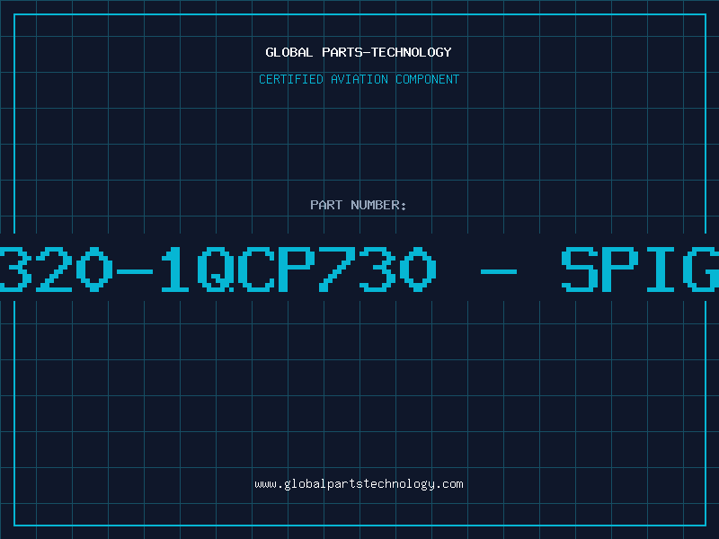 Aviation Part 12320-1QCP730 - SPIGOT