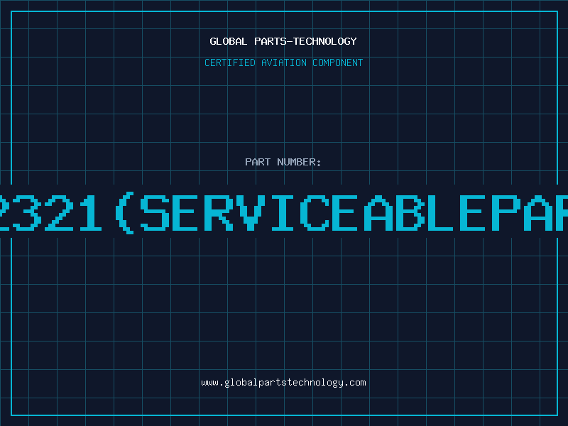 Aviation Part 12321serviceablepart