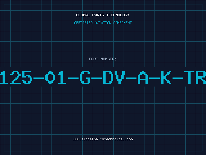 Aviation Part 125-01-G-DV-A-K-TR