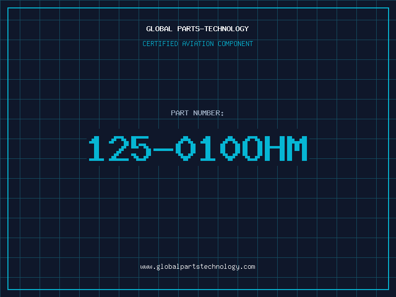 Aviation Part 125-010OHM
