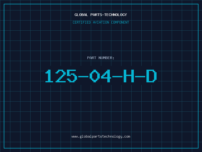 Aviation Part 125-04-H-D