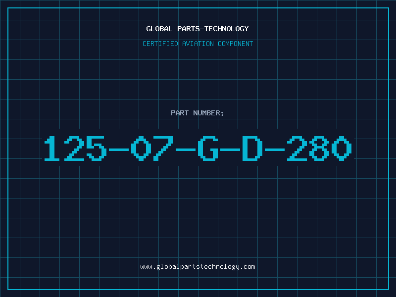 Aviation Part 125-07-G-D-280