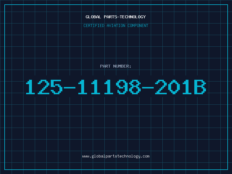 Aviation Part 125-11198-201B