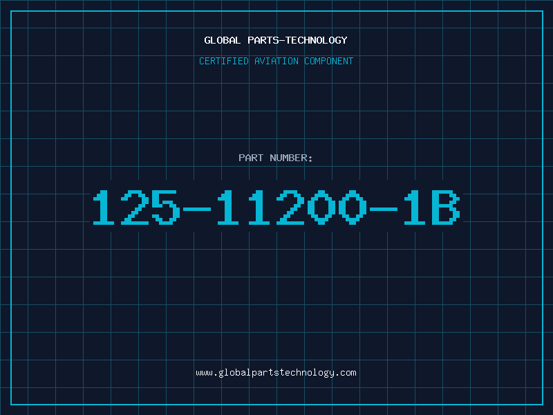 Aviation Part 125-11200-1B