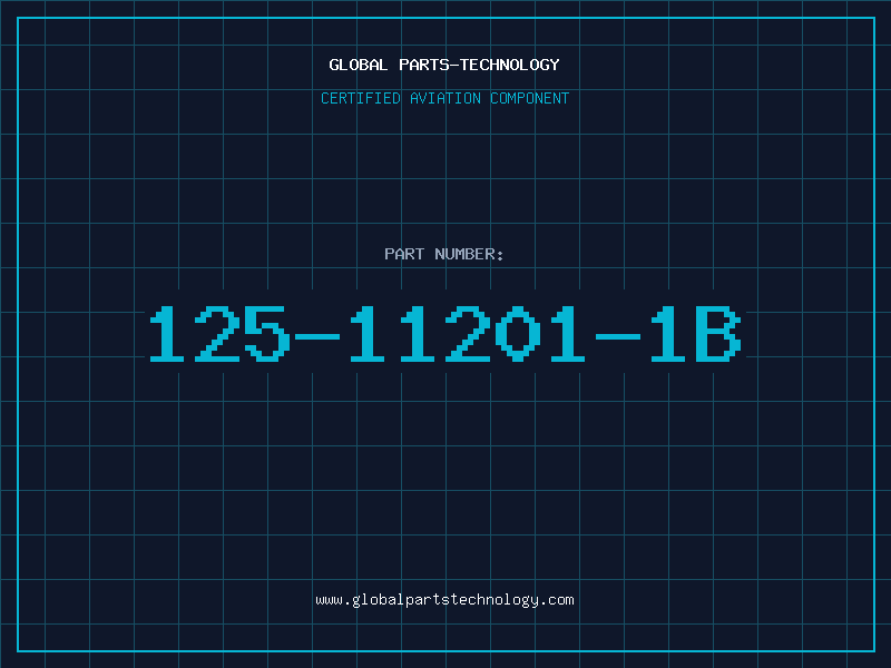 Aviation Part 125-11201-1B